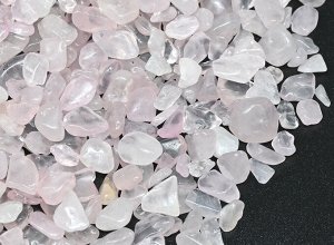 Розовый кварц галтовка фракция 5-10мм, упаковка 100г