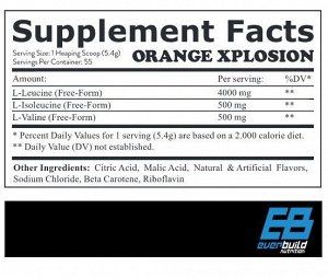 Аминокислоты BCAA EVERBUILD BCAA 8:1:1 - 300 гр