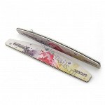 Пилка для ногтей с рисунком NailSunShine Полумесяц, 320/320