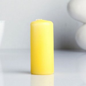 Свеча - цилиндр ароматическая "Персик" 4х9 см