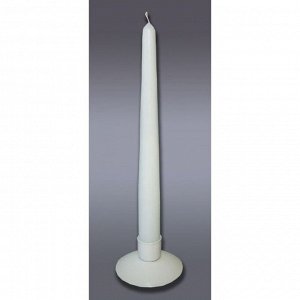 Набор свечей античных, 2,3х 24,5 см, 2 штуки, белый