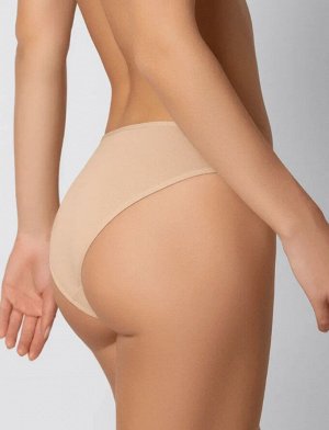 Женские слипы из гладкого хлопка средней посадки