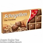 Шоколад Schogetten Oat Cookies молочный 100 г.
