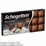 Шоколад Schogetten Black&amp;White молочный 100 г.