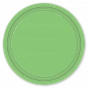 Тарелка бумага Kiwi Green набор 8 шт 17 см