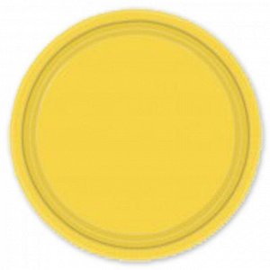 Тарелка бумага Yellow Sunshine набор 8 шт 17 см