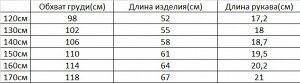 Футболка удлиненная для девочки с принтом