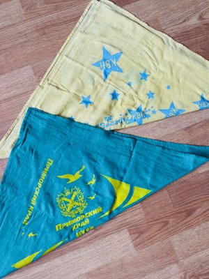 Банданы и косынки с лого, несколько штук