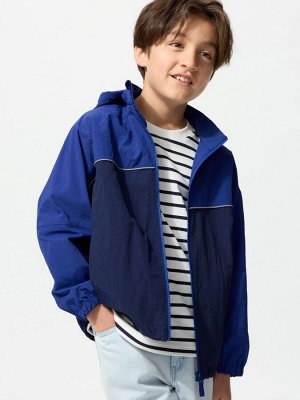 UNIQLO - компактная ветровка с УФ-защитой - 67 BLUE