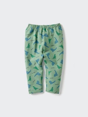 UNIQLO - детские эластичные брючки с разными принтами - 53 GREEN