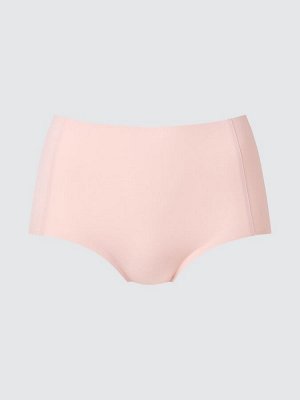 UNIQLO AIRism - бесшовные трусики-шорты с высокой талией - 12 PINK