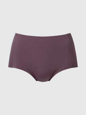 UNIQLO AIRism - бесшовные трусики-шорты с высокой талией - 19 WINE