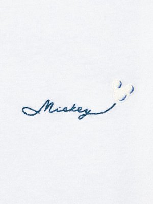 UNIQLO UT - хлопковая футболка с Микки Маусом - 00 WHITE