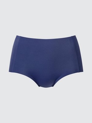 UNIQLO AIRism - бесшовные трусики-шорты с высокой талией - 67 BLUE