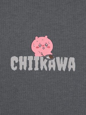 UNIQLO UT - коллекционная футболка «Chiikawa & Nagano Bear» - 07 GRAY