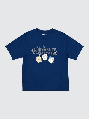 UNIQLO UT - коллекционная футболка «Chiikawa & Nagano Bear» - 68 BLUE
