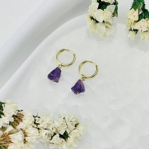 Серьги из Аметиста