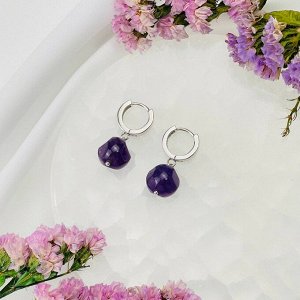 Серьги из Аметиста
