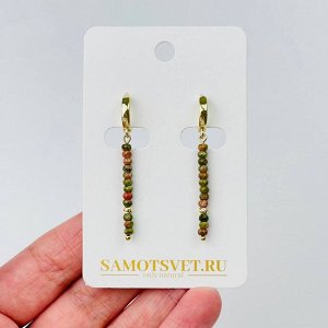Серьги из Унакита