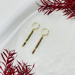 Серьги из Унакита