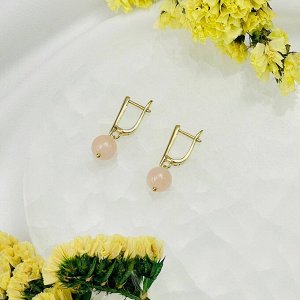 Серьги из Морганита