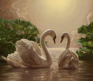 "Лебеди на озере"