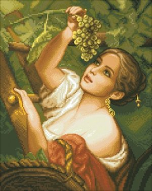 "Девушка, собирающая виноград"