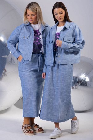 Юбка Kivviwear 432203 синий