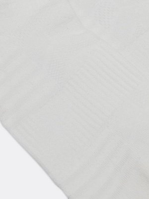 Короткие мужские спортивные носки из пряжи meryl® skinlife белого цвета