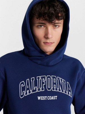 Спортивный костюм мужской синий с надписью "California West coast"