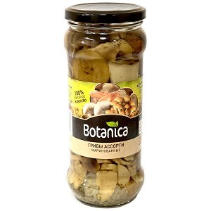Грибы Ассорти маринов. Botanica ст/б 370мл
