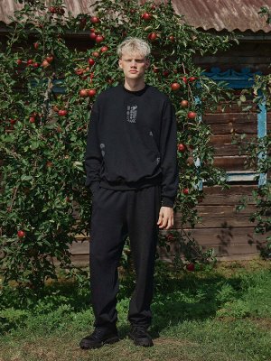 Брюки мужские черные