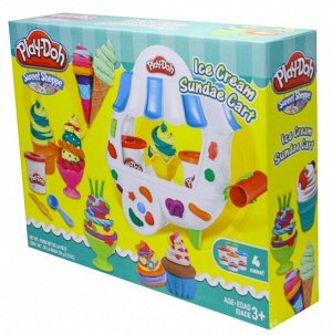 Игровой набор для лепки Play-Doh «Тележка с мороженым»