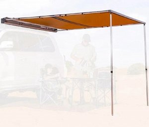 Маркиза алюм кейс ARB AWNING [2х2,5м, алюминий, ПВХ, подсветка, черный]