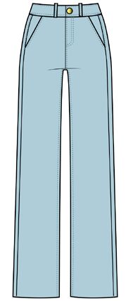 Джинсы CHINO DENIM TROUS.