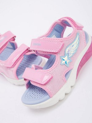 Детские кроссовки со светящейся подошвой J SANDAL CIBERDRON G