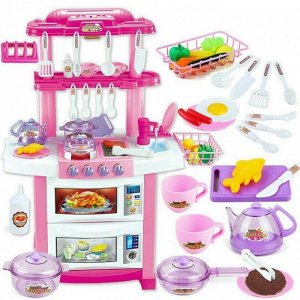 Детский игровой набор "Кухня" 758B ( розовая )