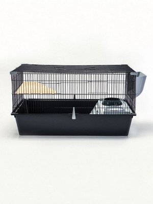 Клетка для шиншилл "Пижон" №11, складная, 80 х 50 х 46см, серая