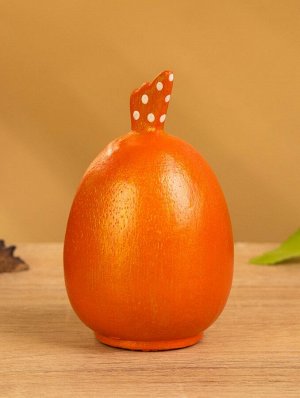 Деревянная кукла кокеши «Цыпленок», 6x6x9 см, красная