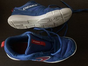 Кроссовки Demix для волейбола, для занятий в спортзале р. 39