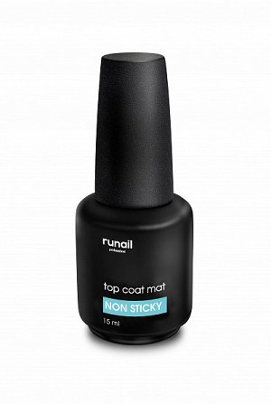 Матовый топ TopCoat Mat Non Sticky (без липкого слоя), 15 мл