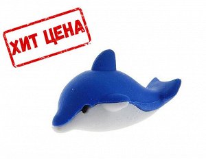 Ластик фигурный "Дельфин", МИКС