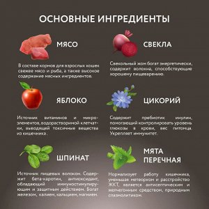 Marly&Molly для кошек взрослых Курица 400гр