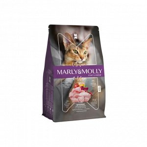 Marly&Molly для кошек для кастрированных и стерилизованных Кролик 400гр