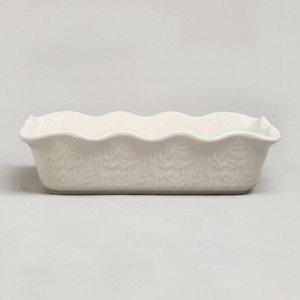 Форма для запекания бежевого цвета, 32x24x8 см, объем 2500 мл, 1 шт.