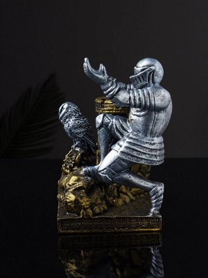 Органайзер для канцелярии «Рыцарь с совой», 15.5x14.5x9 см