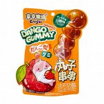 Конфета желейная в форме данго Dango Shaped Gummy Hawthorn вкус боярышника, Guangdong 60г, 1/36