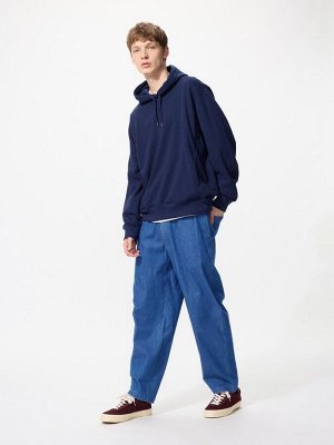 UNIQLO - легкие джинсовые брюки до щиколотки - 63 BLUE