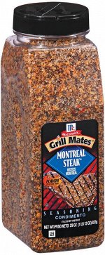 Приправа для стейка крупного помола McCormick Grill Mates Montreal Steak Seasoning