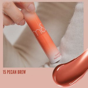 Тающий оттеночный бальзам для губ Rom&nd Glasting Melting Balm #15 Pecan Brew, 3.5г